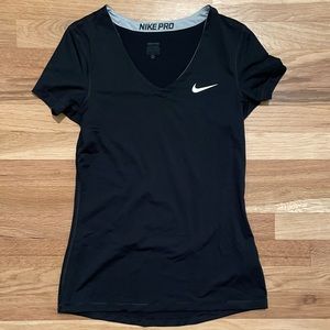 Nike pro dri-fit black shirt
